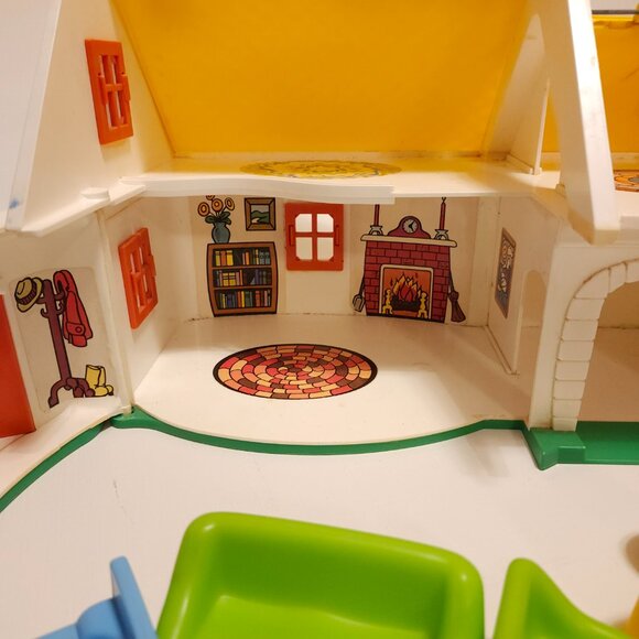 Vintage WEEBLES Cottage Romper Room, Hasbro Toys, 1973, Made in U.S.A - Picture 5 of 16